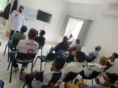 Palestra CAPS AD III - Hábitos saudáveis e maneiras de prevenir a saúde fisica e mental. 