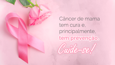 Outubro Rosa  Um toque pela Vida !