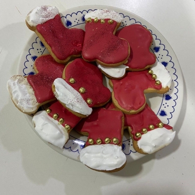 CURSO DE BISCOITOS NATALINOS NO CAPS II